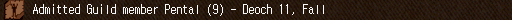 Admitted Guild member