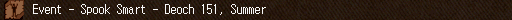 Event - Spook Smart