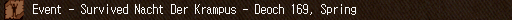 Event - Survived Nacht Der Krampus