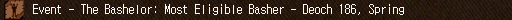 Event - The Bashelor: Most Eligible Basher