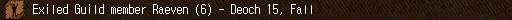 Exiled Guild member