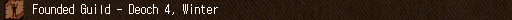 Founded Guild white