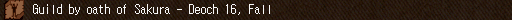 Guild by oath of