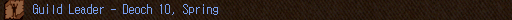Guild Leader