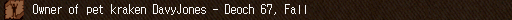 Owner of pet kraken
