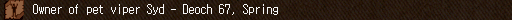 Owner of pet viper
